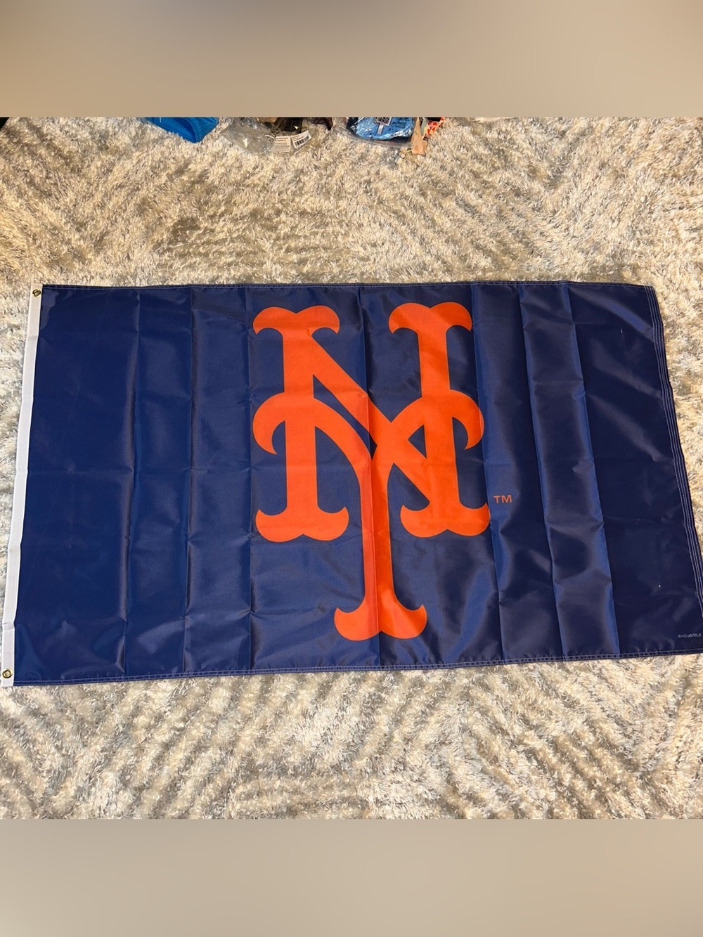 WinCraft New York Mets Navy & Orange Team Banner Flag in Original Packaging